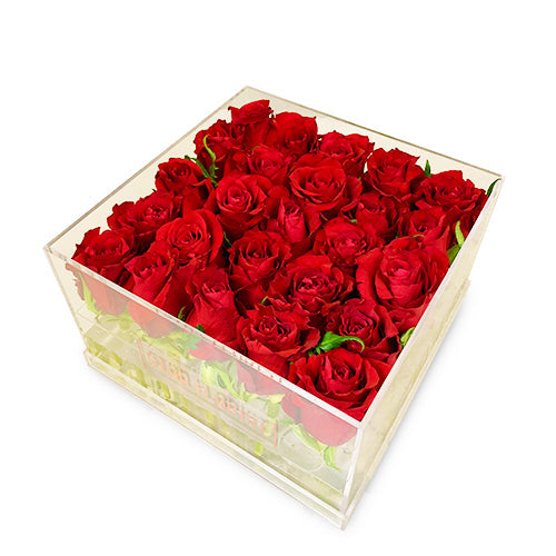 Large Roses Cube