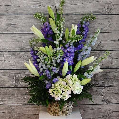 Blue Floral Arrangement