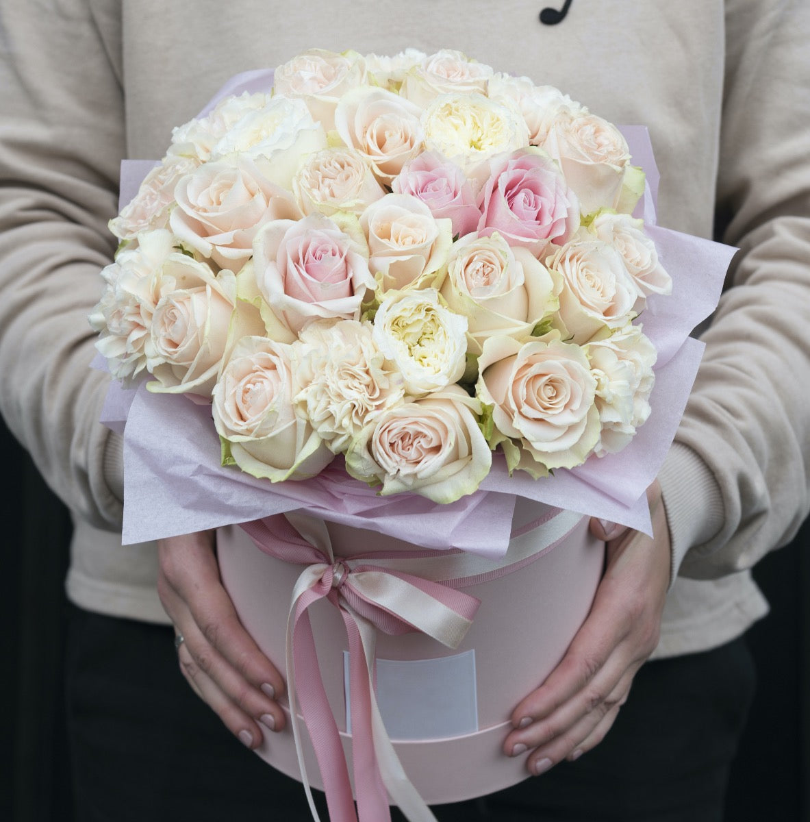 Spring Blushing Hat Box