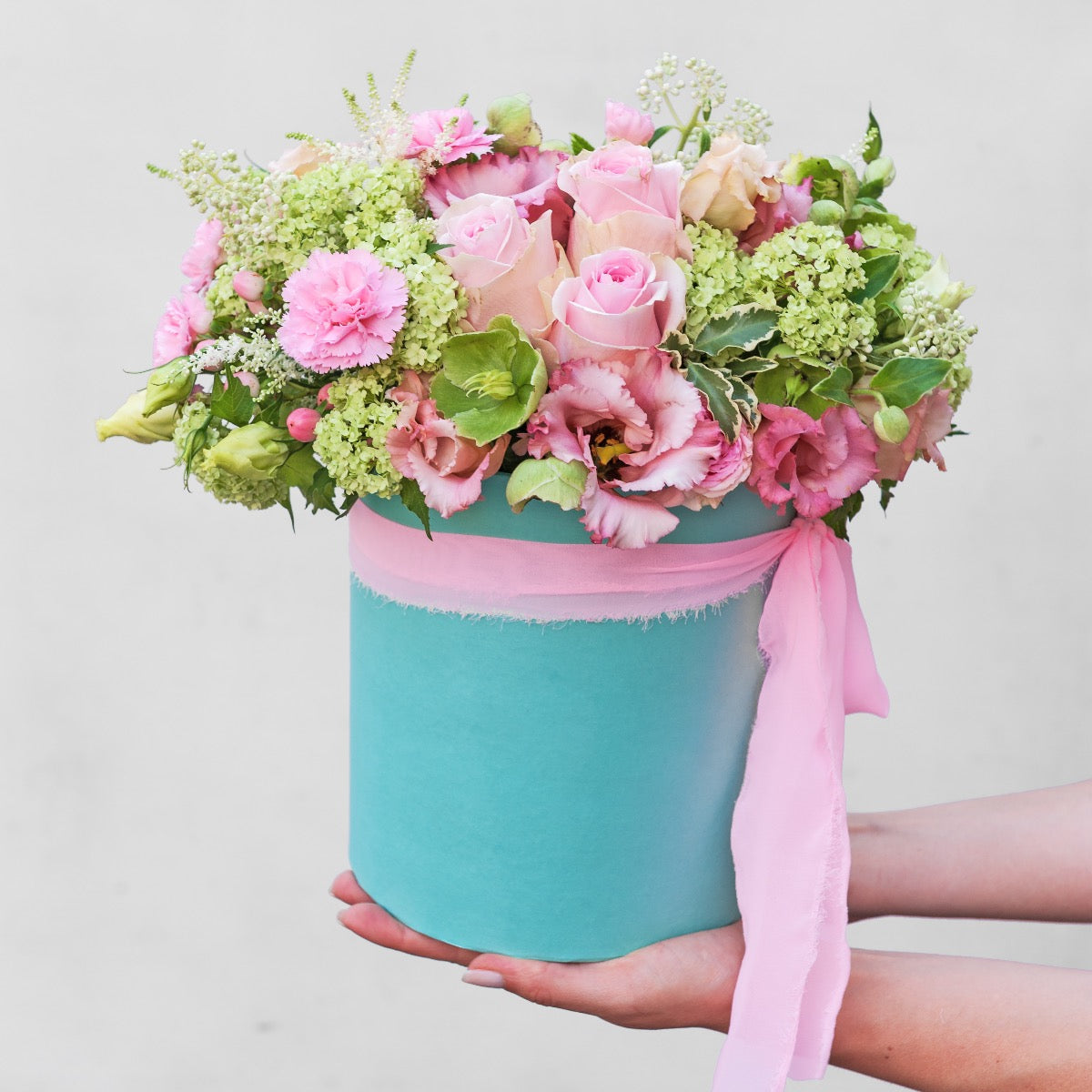 Petal Pink Hat Box